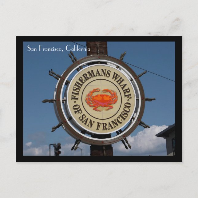 Carte postale San Francisco (Devant)