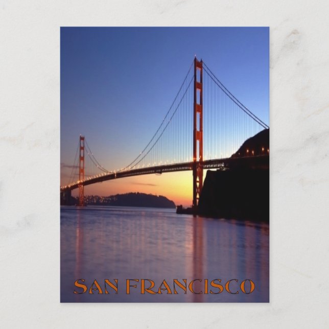 Carte postale San Francisco (Devant)