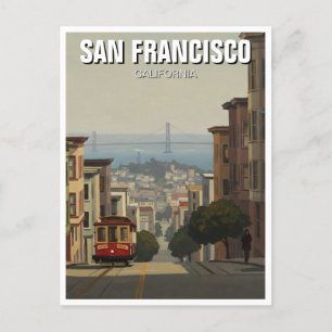Carte Postale San Francisco Cable Car Californie