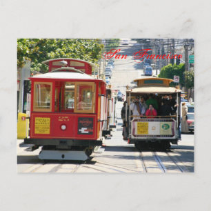 Carte Postale San Francisco Cable Cars