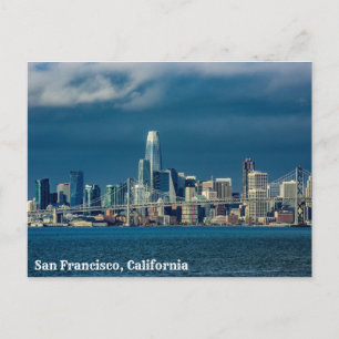 Carte Postale San Francisco, California Bay Skyline