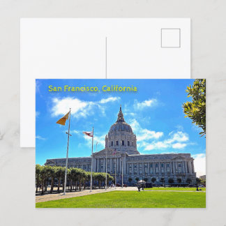 Carte postale San Francisco California City Hall N
