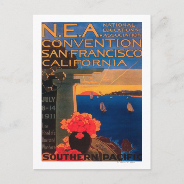Carte Postale San Francisco, Californie Convention (Devant)