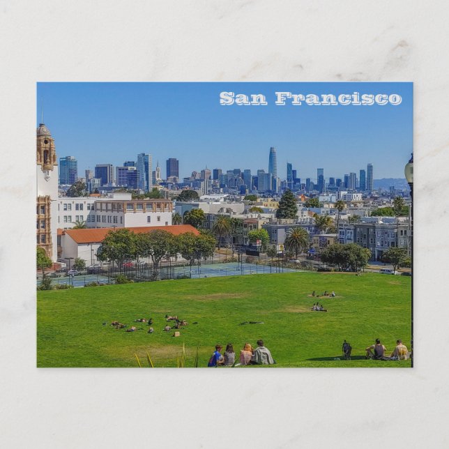 Carte Postale San Francisco, Californie, Dolores Park (Devant)