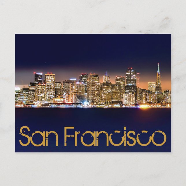 CARTE POSTALE SAN FRANCISCO, CALIFORNIE, U.S.A. (Devant)