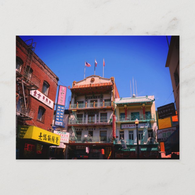 Carte postale San Francisco Chinatown #3 (Devant)
