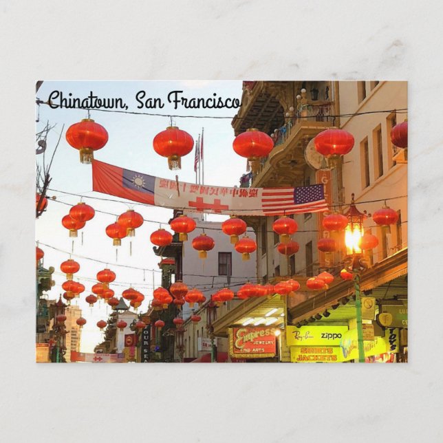 Carte postale San Francisco Chinatown #5-2 (Devant)