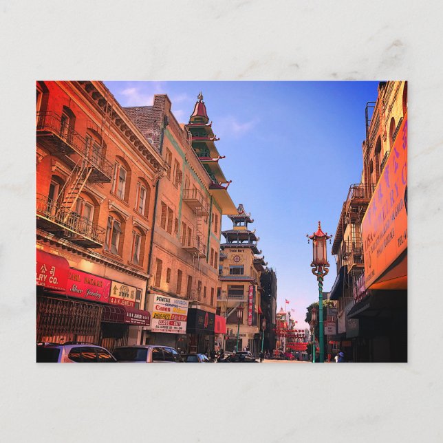 Carte postale San Francisco Chinatown #7 (Devant)