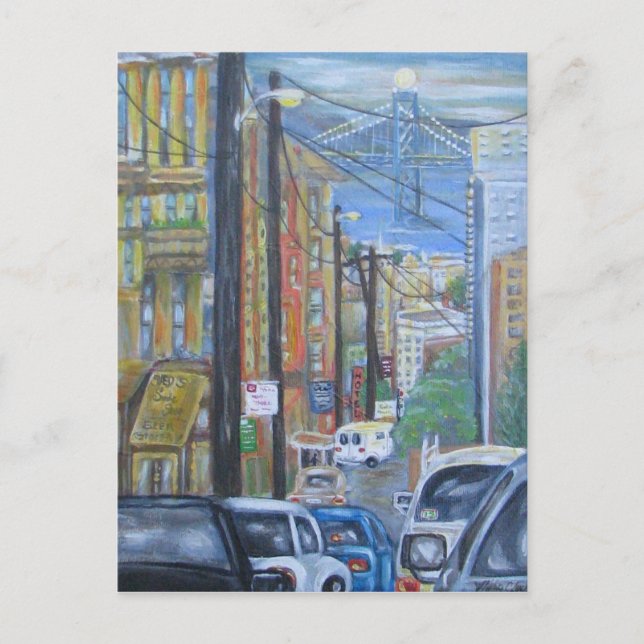 Carte postale San Francisco Commute (Devant)