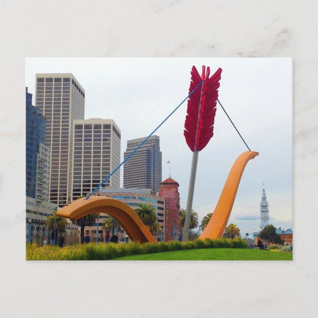 Carte postale San Francisco Cupid's Span #6-2 (Devant)