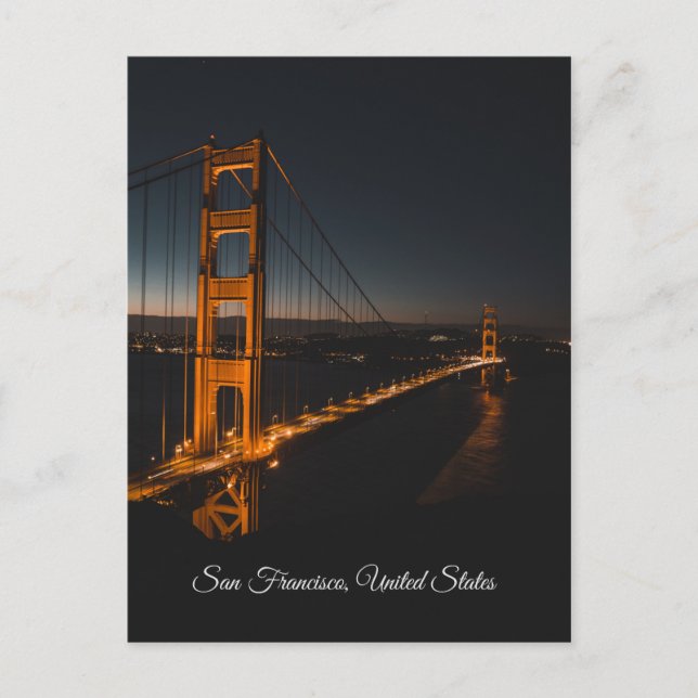 Carte Postale San Francisco, États-Unis (Devant)