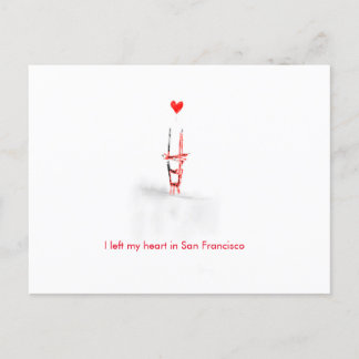 Carte Postale San Francisco Love