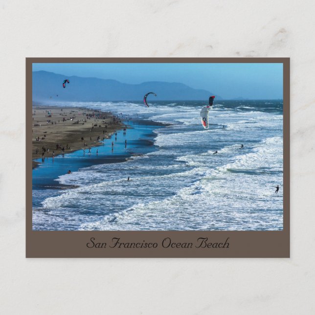 Carte Postale San Francisco ocean beach 2021 (Devant)