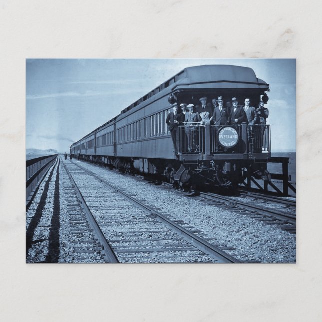 Carte Postale San Francisco Overland Limited Southern Pacific RR (Devant)