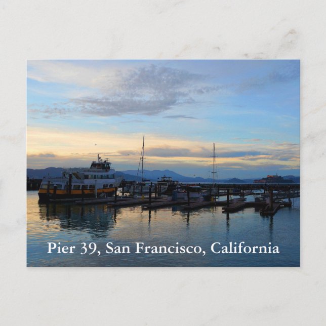 Carte postale San Francisco Pier 39 #1 (Devant)