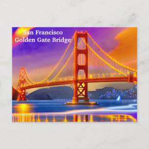 Carte Postale San Francisco Tourisme Voyage Vintage Ajout