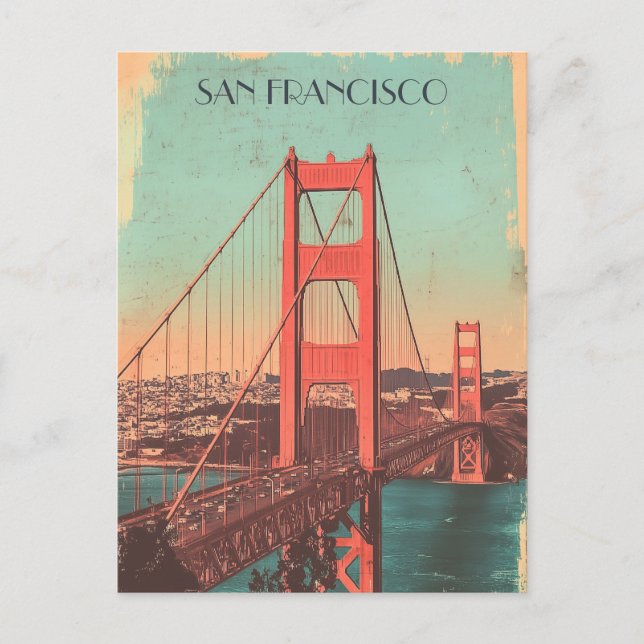 Carte Postale San Francisco Travel (Devant)