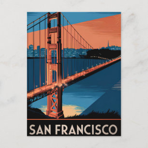 Carte Postale San Francisco USA vintage