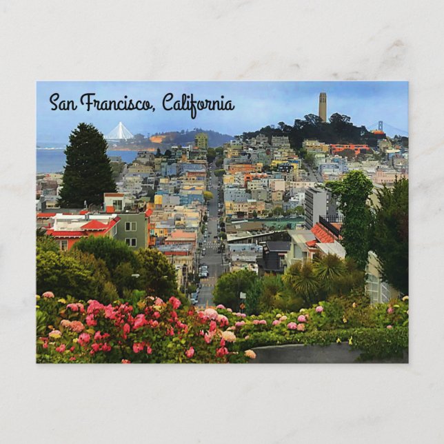 Carte postale San Francisco View #6 (Devant)