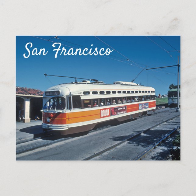 Carte postale San Francisco vintage (Devant)
