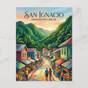 Carte Postale San Ignacio Town Belize