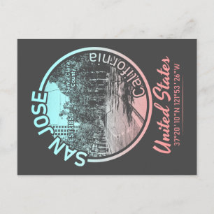 CARTE POSTALE SAN JOSE - CALIFORNIE VINTAGE