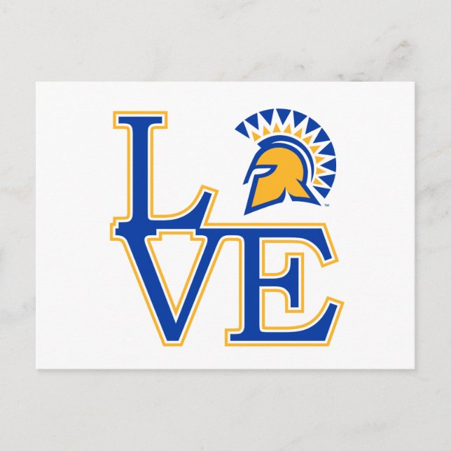 Carte Postale San Jose State Love (Devant)