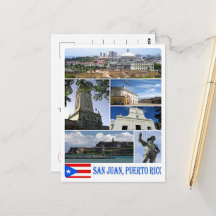 Carte Postale San Juan - Mosaic - Porto Rico -