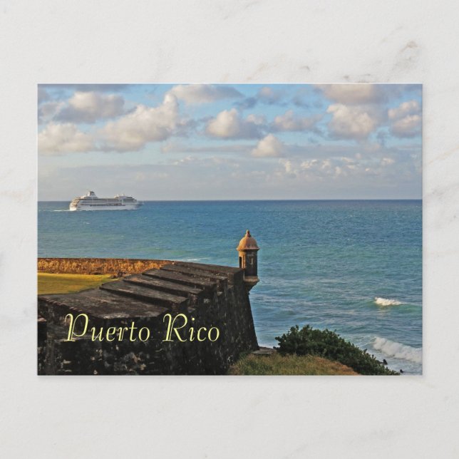 Carte postale San Juan, Porto Rico Souvenir (Devant)