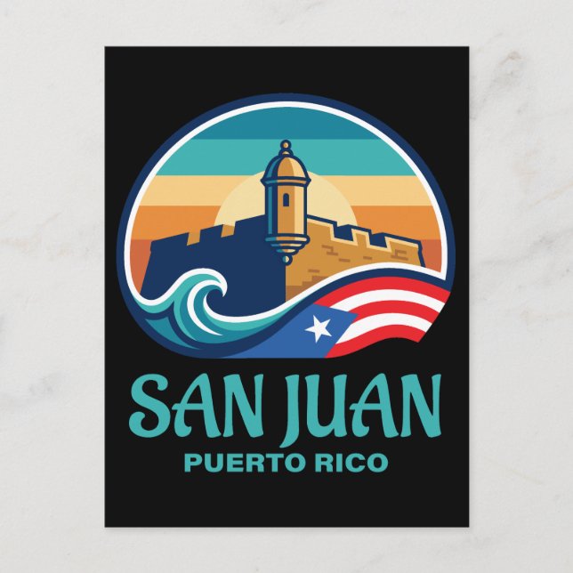 Carte Postale San Juan Puerto Rico (Devant)