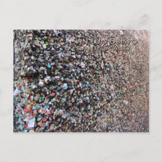 Carte postale San Luis Obispo Bubblegum Alley !