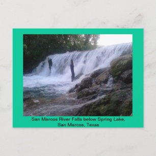 Carte postale San Marcos River Falls