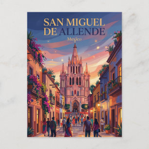 Carte Postale San Miguel de Allende Mexique