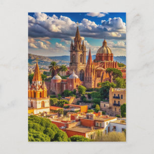 Carte Postale San Miguel de Allende Mexique