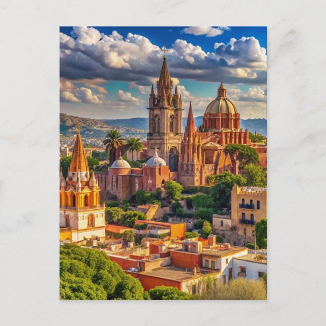Carte Postale San Miguel de Allende Mexique (Devant)