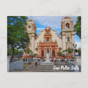 Carte Postale San Pedro Sula, Honduras Parque Central