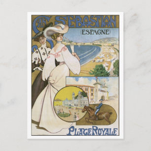 Carte Postale San Sebastian Espana Place Royale