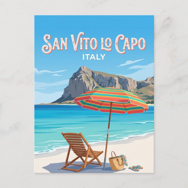 Carte Postale San Vito lo Capo Italie (Devant)