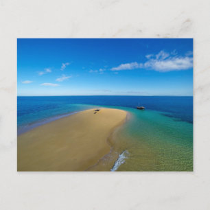 Carte Postale Sand Bar And Dhow   Ibo Island, Mozambique