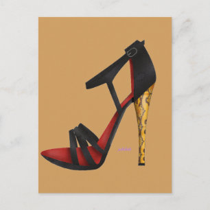 Carte postale Sandal Heeled Soir