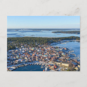 Carte Postale Sandhamn, archipel de Stockholm, Suède