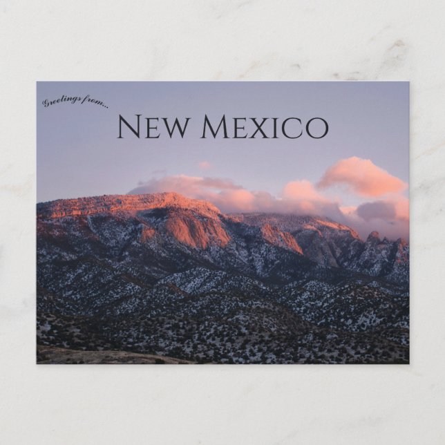 Carte Postale Sandia Peak Nouveau-Mexique (Devant)