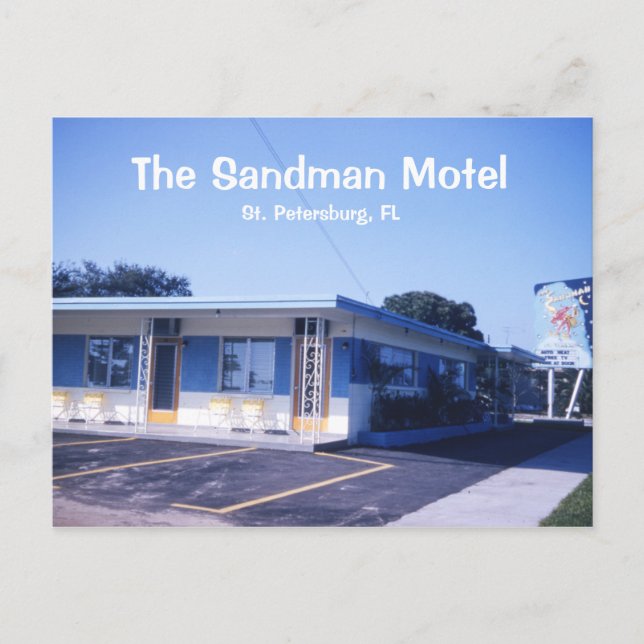 Carte postale Sandman Motel (Devant)