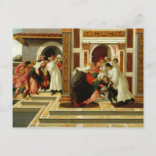Carte Postale Sandro Botticelli - Dernier miracle et la mort de