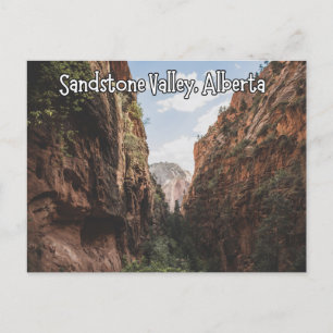 Carte Postale Sandstone Valley Alberta Canada