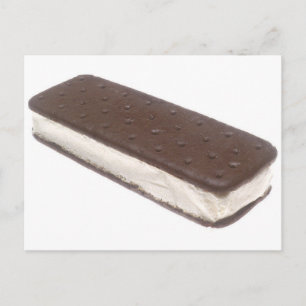 Carte Postale Sandwich à la crème glacée