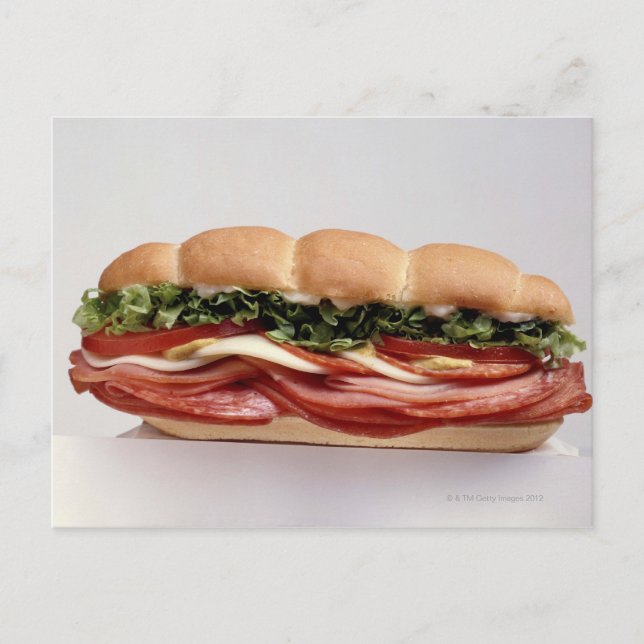Carte Postale sandwich Deli (Devant)