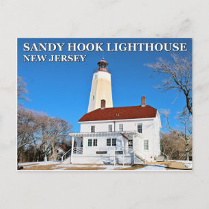 Carte Postale Sandy Hook Lighthouse, New Jersey Postcard
