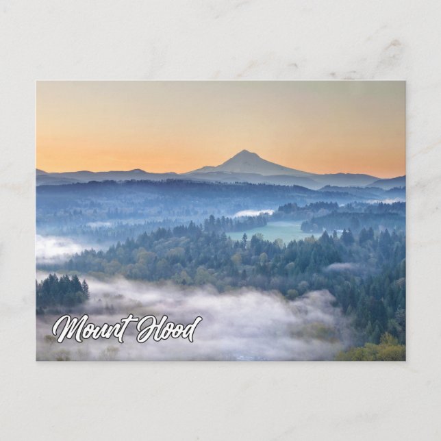 Carte Postale Sandy River & Mount Hood, Oregon, USA (Devant)