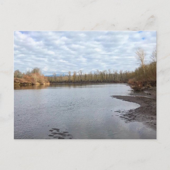 Carte Postale Sandy River, Troutdale, Oregon Poster Pad (Devant)